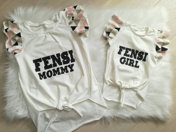 Ropa a juego conjunto de ropa de mamá bebé emparejado moda | Etsy México