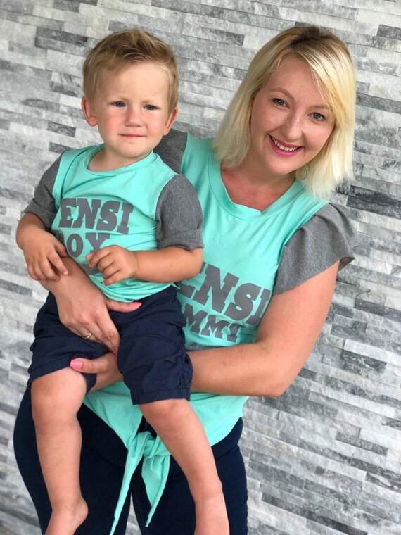 mother and baby boy same dress