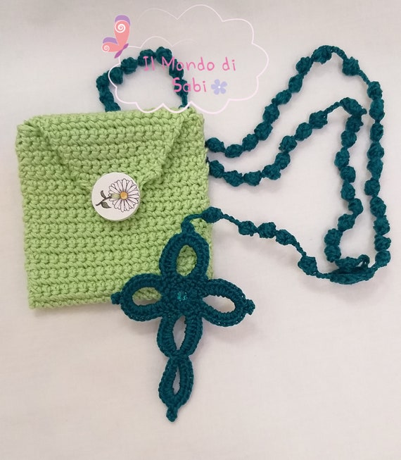 Crochet rosary pouch pattern sales