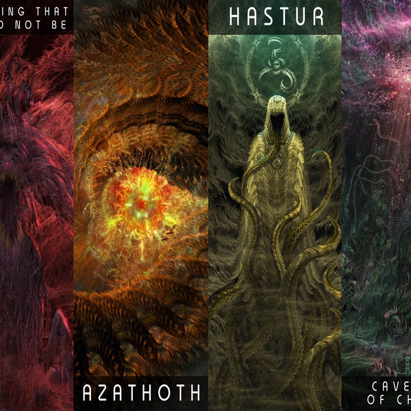 Fractal Horror Cthulhu Mythos Desktop Wallpapers 1. Hi-res images, Stunning detail. 3840 x 2160