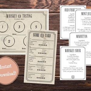 Whisky Tasting Party Kit