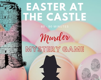Family Friendly Easter at the Castle Murder Mystery //  Easter kids activity // 4 - 16 players// Printable murder mystery party game //