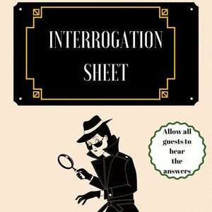 Stackallen Castle Murder Mystery Dinner Party Game | Printable, 8 Players image 4