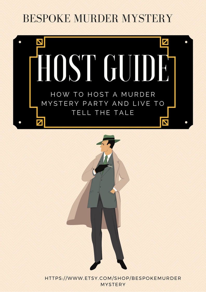 How to Host a Murder Mystery Party: Where to Buy Kits and Tips for Success  — My Dear Hastings