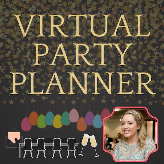virtual party planner personal party planner game writer etsy