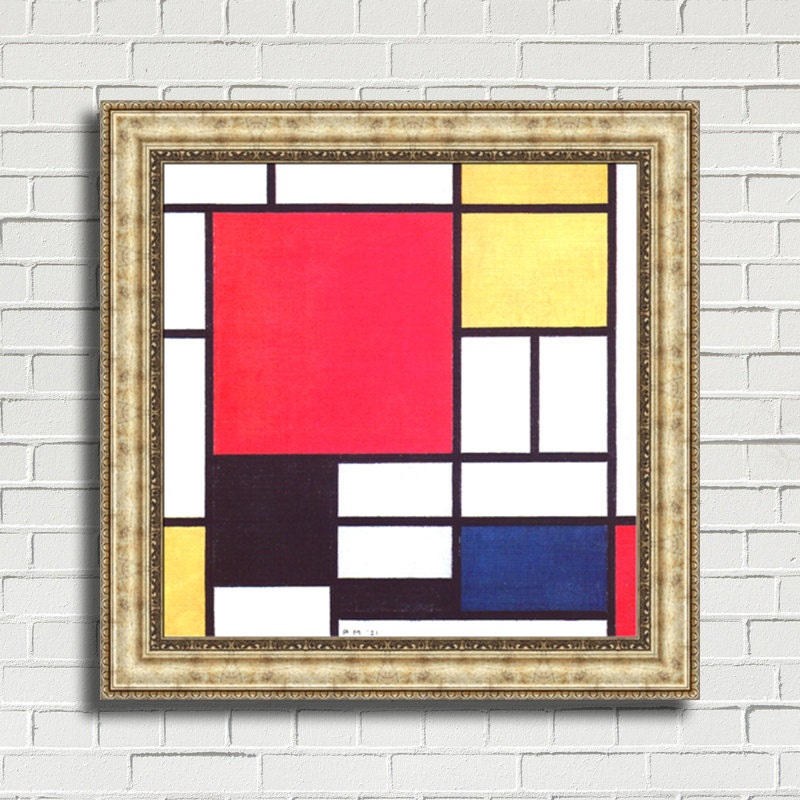 その他 Piet Mondrian 1000% New York City (painting) - Wikipedia