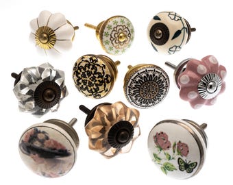 8 Pomelli Per Mobili A Triangolo – Colore Oro – Misura 8 Cm - 2