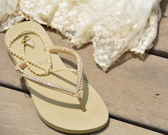 etsy flip flops wedding