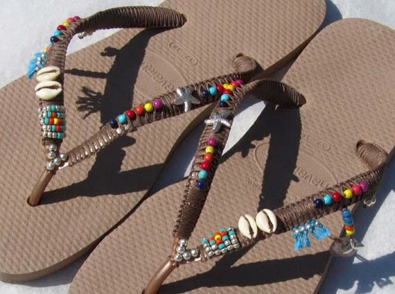 Flip Flops Sandals Hippie Shoes Hippie Sandals Women Flip Etsy