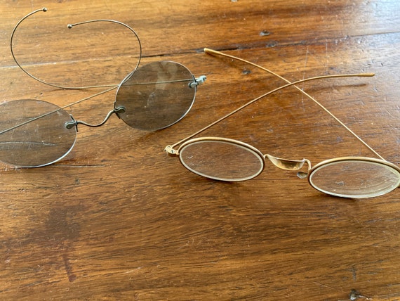 5 beautiful antique glasses/spectacles (3 folded) - image 2