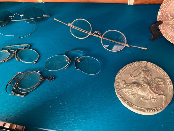 5 beautiful antique glasses/spectacles (3 folded) - image 5