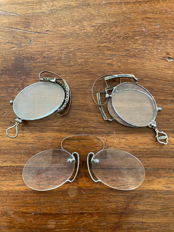 5 beautiful antique glasses/spectacles (3 folded) - image 3