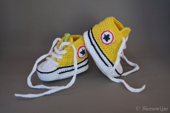 yellow converse baby