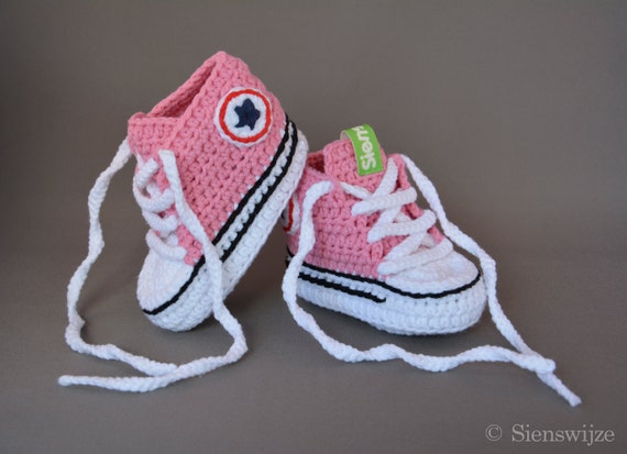 pink baby converse