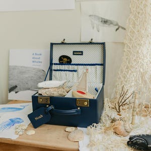 leren doos | geheugendoos | schatkist | aandenkenkistje | gepersonaliseerd doopcadeau voor jongens | nieuw babycadeau