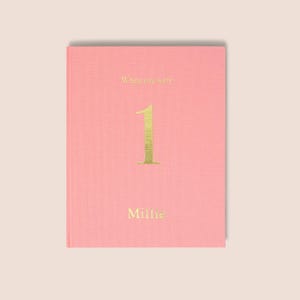 When I was 1  - record book for children's memories