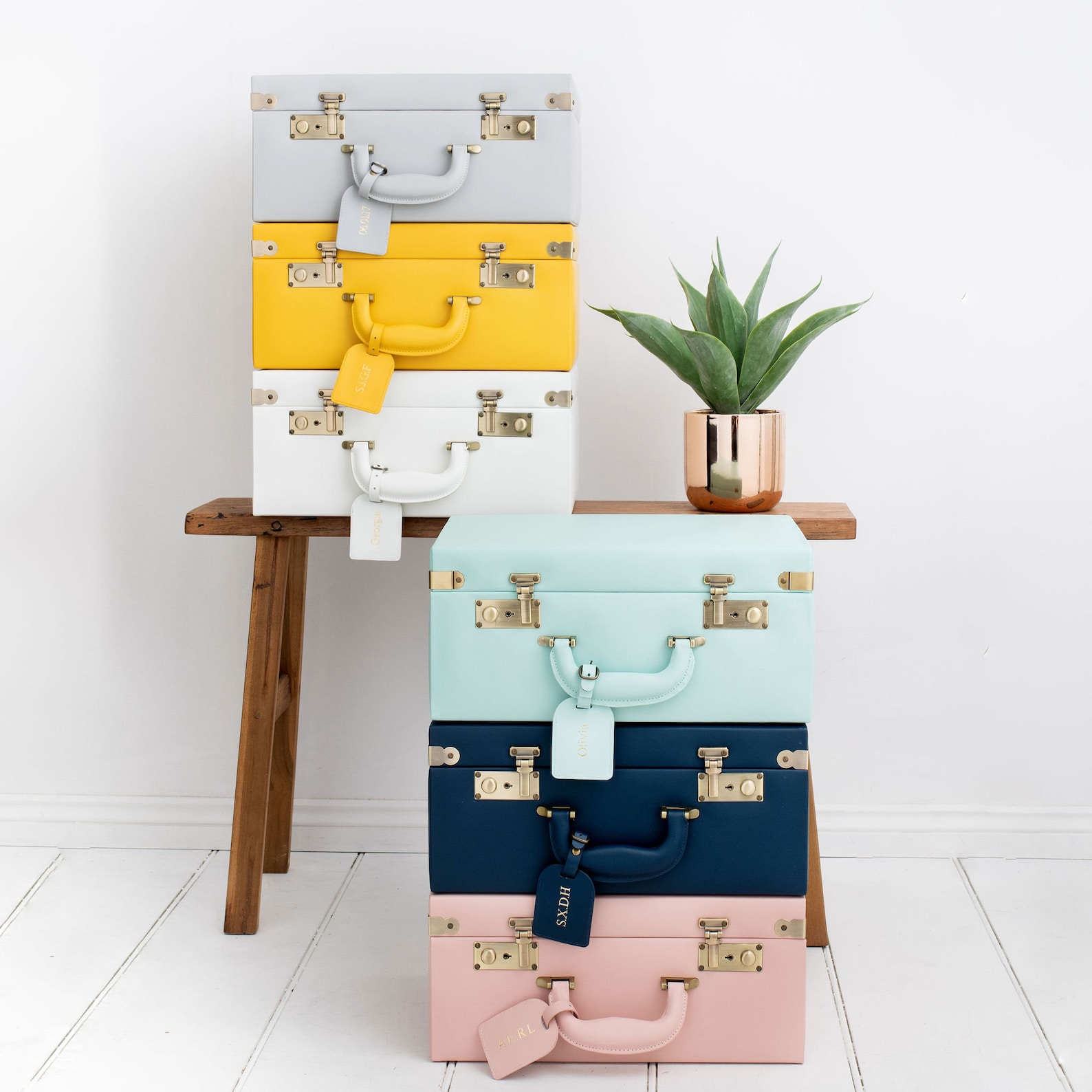 Baby Keepsake Suitcase Navy Blue Memory Box for Baby Boy Etsy