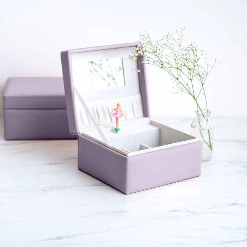 Purple jewelry boxes -