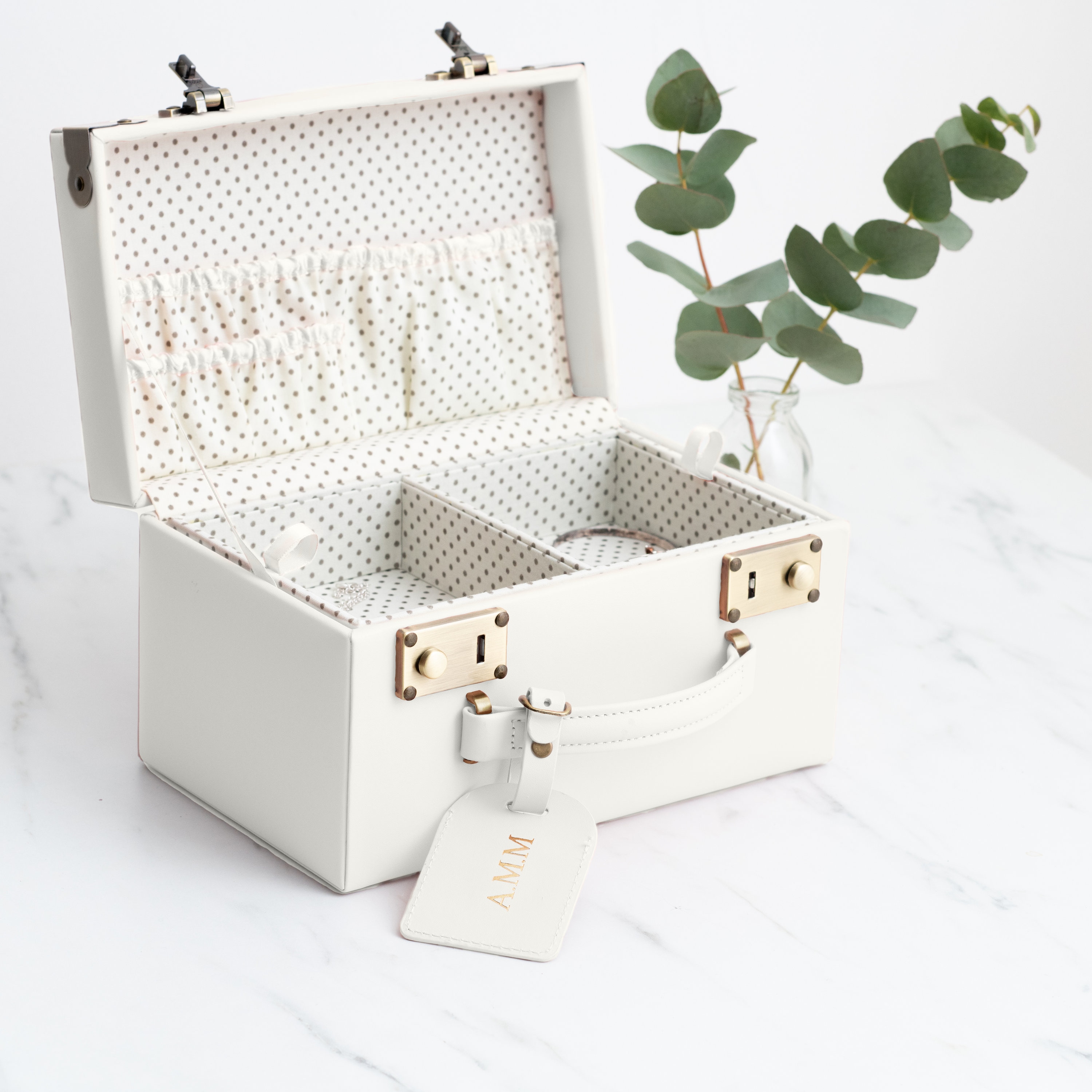 Memory Box | Treasure Box | Keepsake Trunk | Leather Box