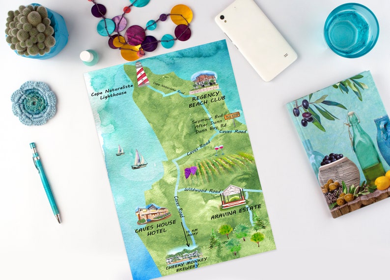 CUSTOM Wedding Map Watercolor Map Custom Save the Date Wedding Illustration Wedding Logo Wedding Invitations Watercolor Wedding Crest Logo