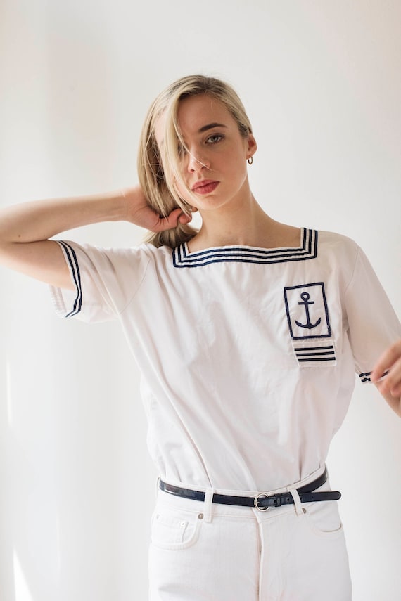 Sailor blouse 30s French