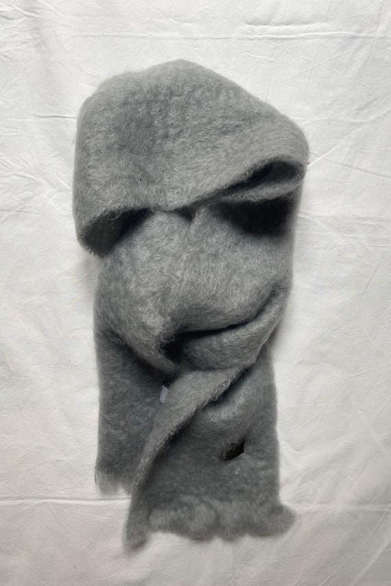 scarf in mohair