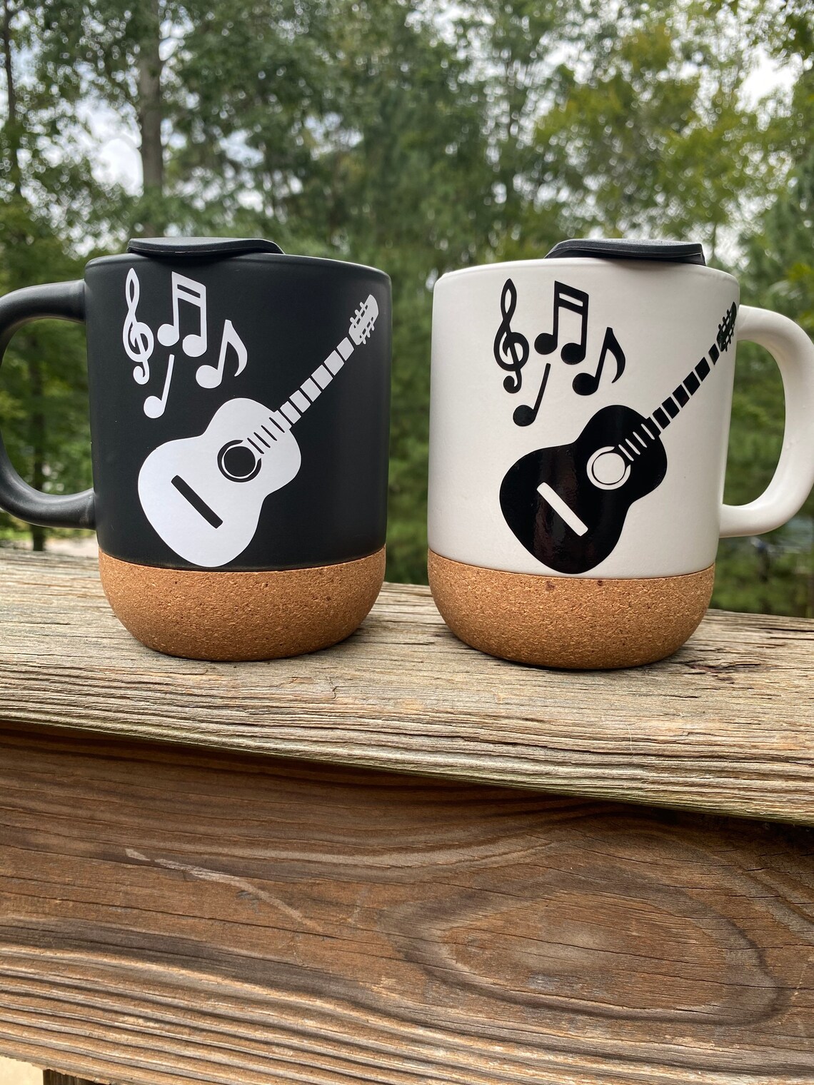 Music Coffee Mug Music Lover Guitar Coffee Cup Music Etsy