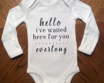 foo fighters baby onesie