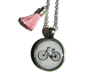 CUTE BICYCLE NECKLACE - Children's Necklace - Children's Jewellery - Kids Necklace - Child Gift - Girls Necklace