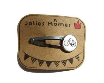 BICYCLE HAIR CLIPS - Bike Hair Clips - Hair Clips - Everyday Hair Clips - Hair Clip For Girls - Piggy Tail