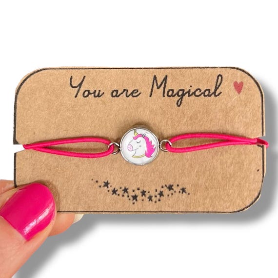 Unicorn Wish Bracelet, Girl Bracelet, Child Bracelet, Magic