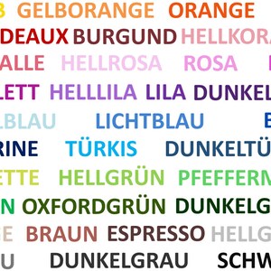 MOSKITO Kinderschürze Schürze Kindergarten Grundschule Werken Basteln mit Name bestickt große Farbauswahl Bild 4