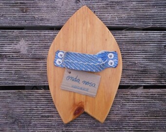 Handboard/ Eco surfboard /Bodysurf / Minimalist surf / Surf gift / Recycled gift / Travel gift / Backpacker gift