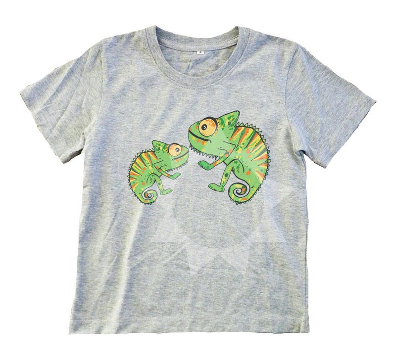 Chameleon shirt for kids Children tee shirt Toddlers t shirts kids Boy tshirt Girl t shirt