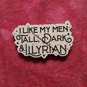 I Like My Men Wooden Needle Minder for Cross Stitch Cover Minder for Diamond Painting image 2