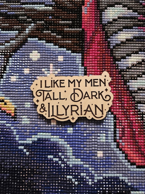 I Like My Men Wooden Needle Minder for Cross Stitch Cover Minder for Diamond Painting