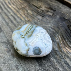 8th Vein Morovato Ocean Jasper Palm Stone