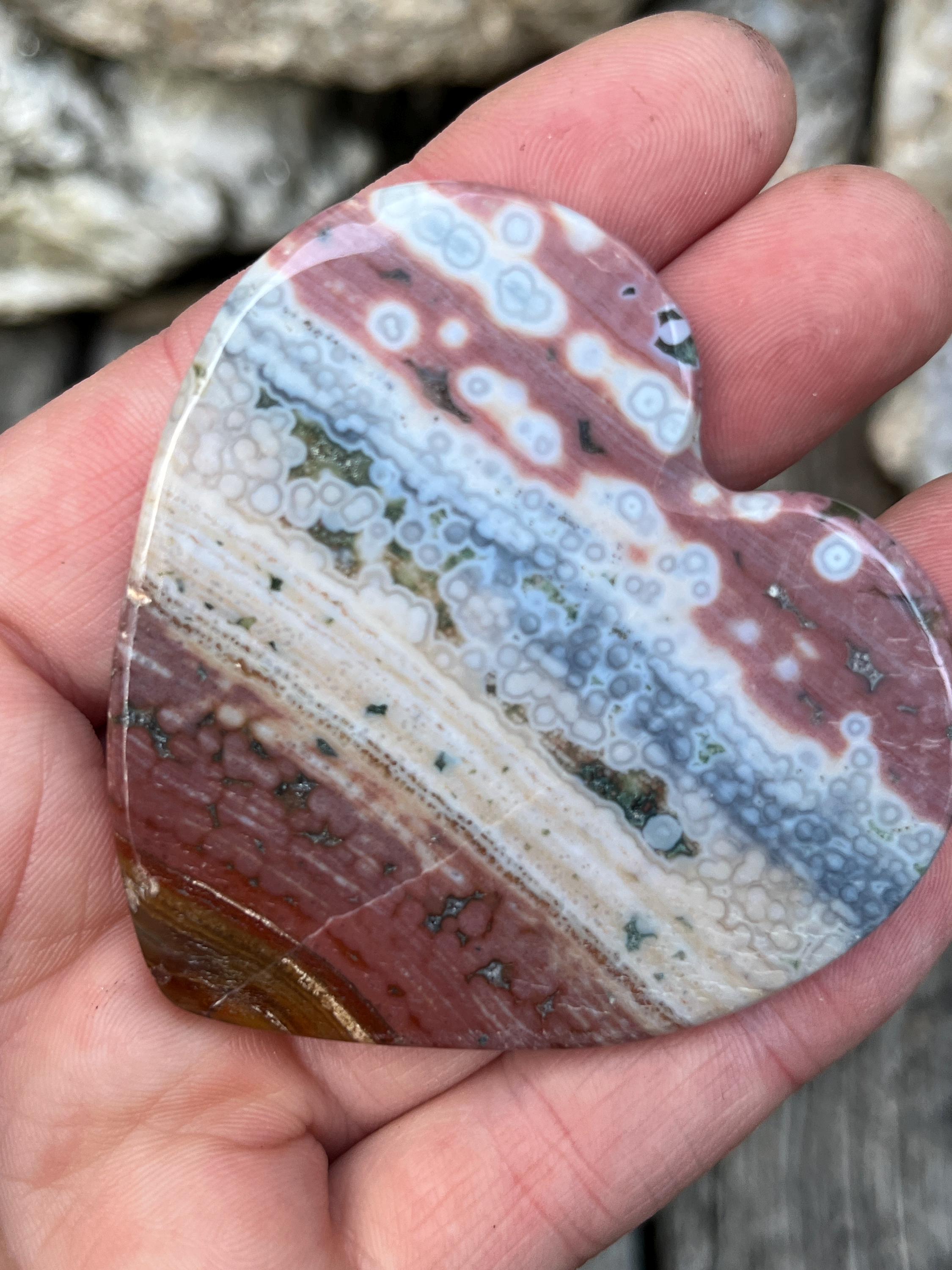 ꧁オーシャンジャスパー牡丹カービング꧂ オーシャンジャスパー牡丹カービング꧂