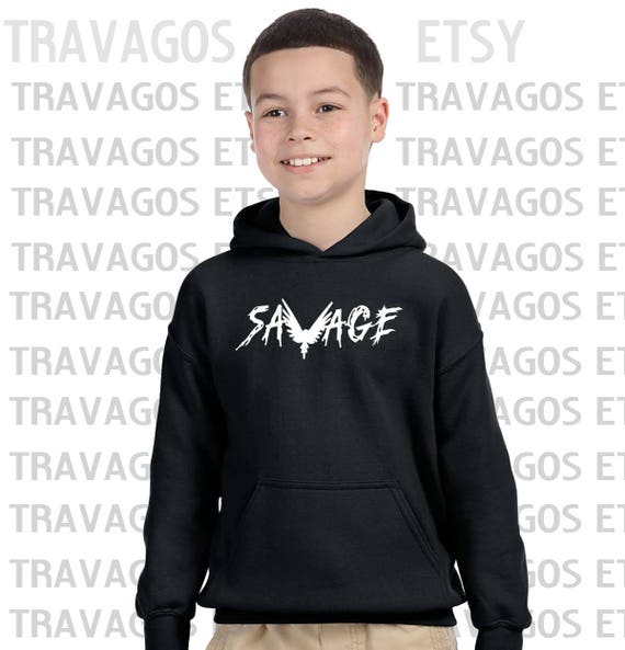 Savage Youtuber Logan Inspired Kids Hoodie