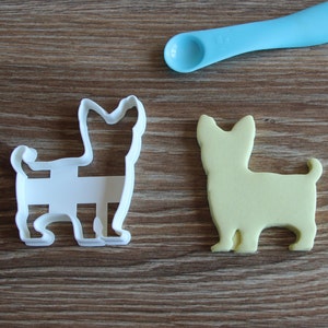 Yorkie Yorkshire terrier Cookie Cutter Dog Breed Pup Pet Treat Cutter puppy Pupcake topper cake topper
