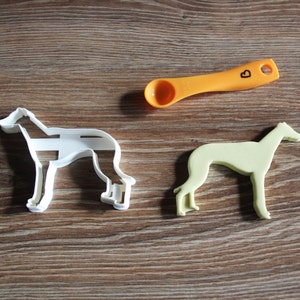 Greyhound Cookie Cutter Dog Breed Treat Cutter puppy cupcake toppers