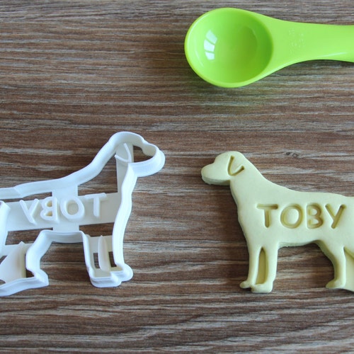 Labrador Retriever Cookie Cutter Custom Treat Personalized Pet Etsy
