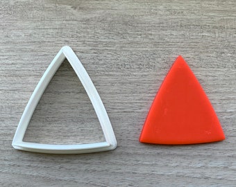 Triangle Cookie Cutter - Puffy Fondant Cutter
