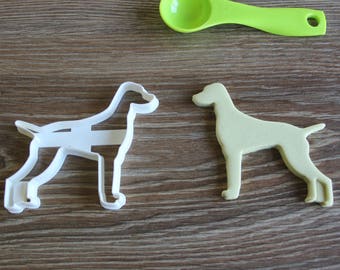 Cortador de galletas de Vizsla, cortador de golosinas de raza de perro