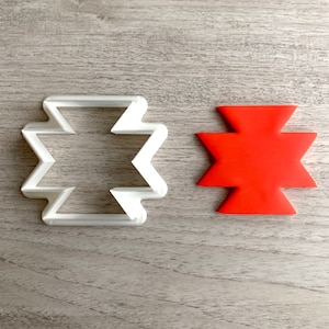 Aztec Shape 2 Cookie Cutter Fondant cutter