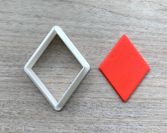 Rhombus Cookie Cutter Fondant cutter