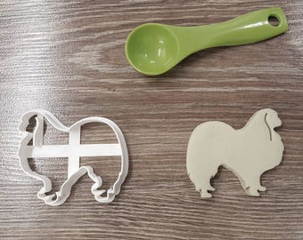 Japanese Chin Cookie Cutter: Dog Breed Treat Cutter
