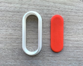Capsule Pill 1 Cookie Cutter Fondant Cutter
