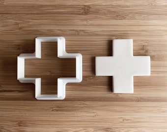 Cross Pluss Cookie Cutter Fondant Cutter