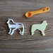 Border Collie Cookie Cutter Dog Breed Pup PetTreat Cutter puppy Pupcake topper cake topper